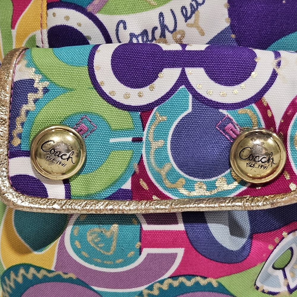 Coach Limited Edition 2010 Pop C Glam Backpack - Picture 5 of 10